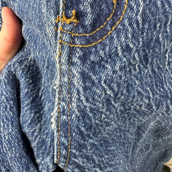 Vintage 80s Stefano International High Rise Denim Jeans Acid Wash size 16 - Picture 3 of 5